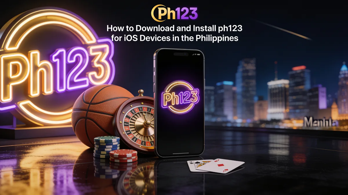 How to Download and Install ph123 for iOS Devices in the Philippines for players in the Philippines